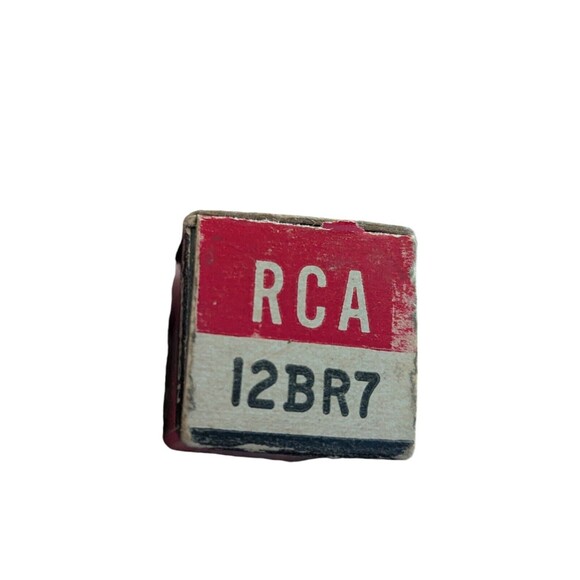 RCA 12BR7 NOS Radio Audio Amplifier Vintage Electron Vacuum Tubes Valve TV - Picture 2 of 6
